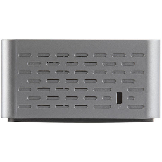 StarTech USB-C Docking Station με HDMI/DisplayPort 4K PD Ethernet και συνδεση 4 Οθονών Ασημί (DK31C4DPPDUE)