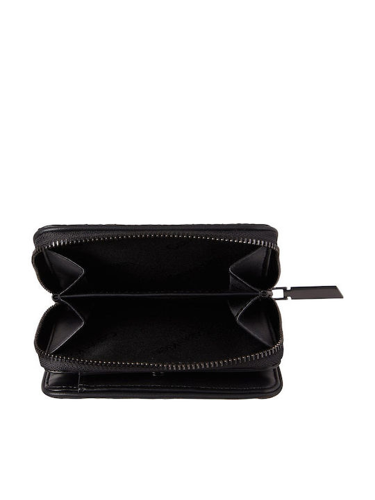 Quilt Small Women's Wallet Classic Black