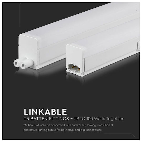 V-TAC Under-Cabinet LED Light 4W Warm White with Switch L29xD2.7xH3cm