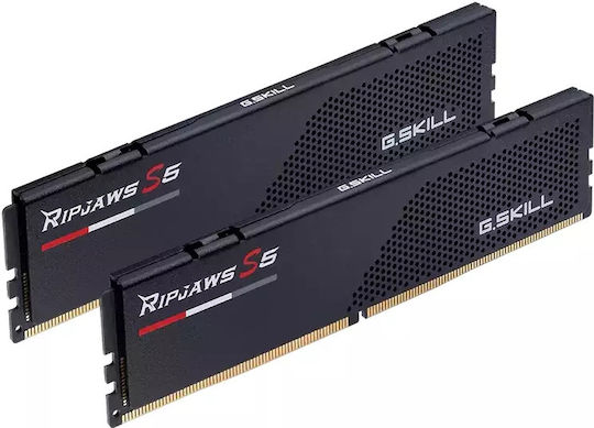 G.Skill Ripjaws S5 DDR5 32GB RAM με 2x16GB Modules και Ταχύτητα 5600 για Desktop