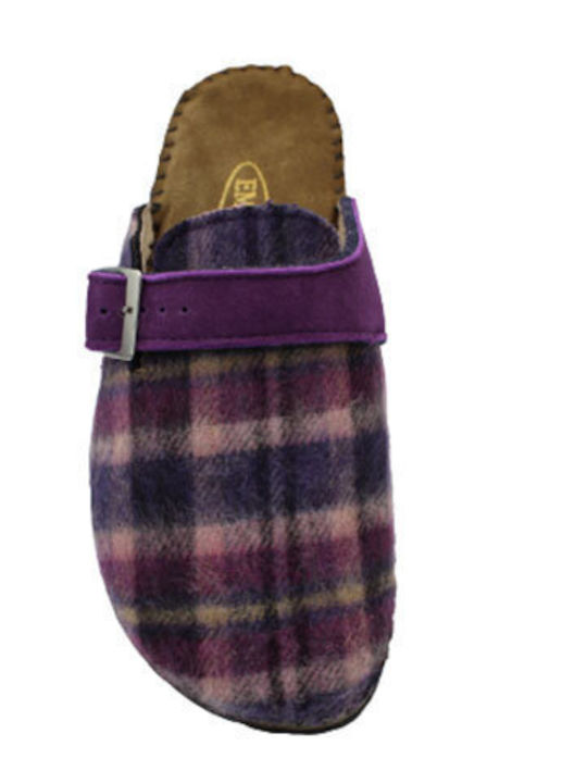 Emanuele Women's Slipper In Lilac Colour