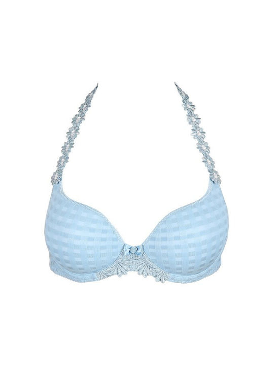 Marie Jo Avero Ice Blue, heart shape bra, preformed, Color SILVER