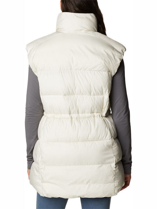 Puffect Mid Women's Short Puffer Jacket for Winter White