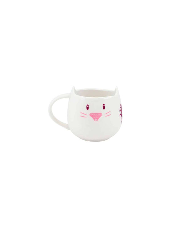 Santoro Perrrfect Love Tasse aus Porzellan Weiß 2Stück