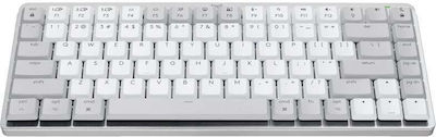 Logitech MX Mechanical Mini Kabellos Nur Tastatur Englisch US Pale Gray