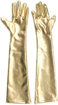 Naughty Toys Sexy Handschuhe Gold