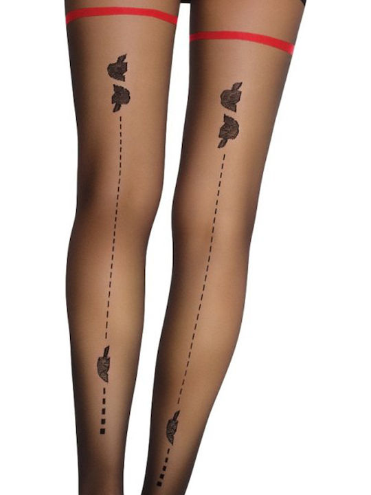 Livia Corsetti Marva Sexy Strumpfhose Schwarz