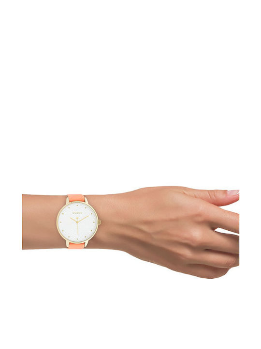 Oozoo Timepieces Ρολόι Μπαταρίας με Δερμάτινο Λουράκι Oozoo Timepieces Ρολόι Μπαταρίας με Δερμάτινο Λουράκι