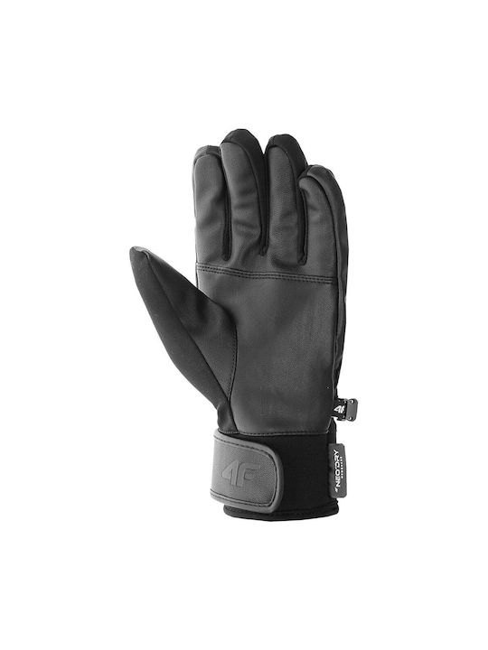 4F Men's Ski & Snowboard Gloves Black