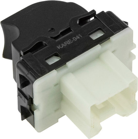 NTY Car Window Switch for Renault Clio / Kangoo / Symbol 6pin Black