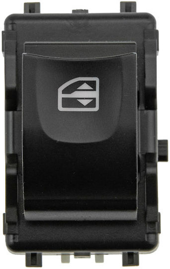 NTY Car Window Switch for Renault Clio / Kangoo / Symbol 6pin Black