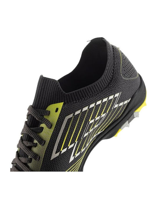 Lotto Tacto 250 Football Shoes with Molded Cleats Black