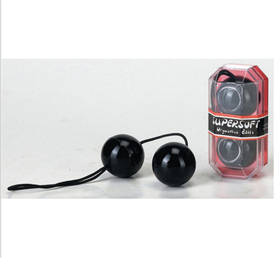 Seven Creations Supersoft Orgasmus Balls Вагинални топки Черен