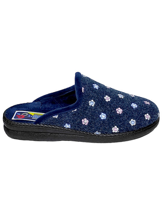 WOMEN'S SLIPPERS SABINO 45624 BLUE (36-42)