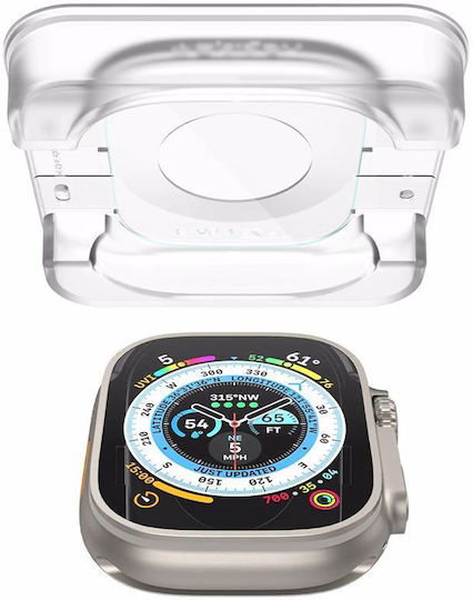 Spigen GLAS.tR EZ Fit 2бр Закалено стъкло за Apple Watch Ultra 49мм 2бр AGL05556