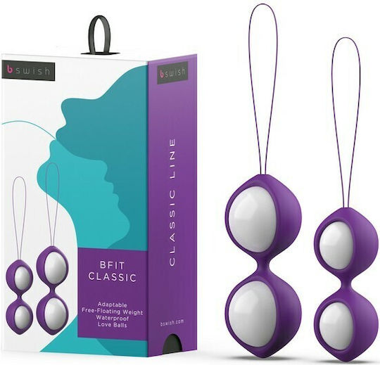 bswish Bfit Classic Kegel Balls Bile vaginale Galbene