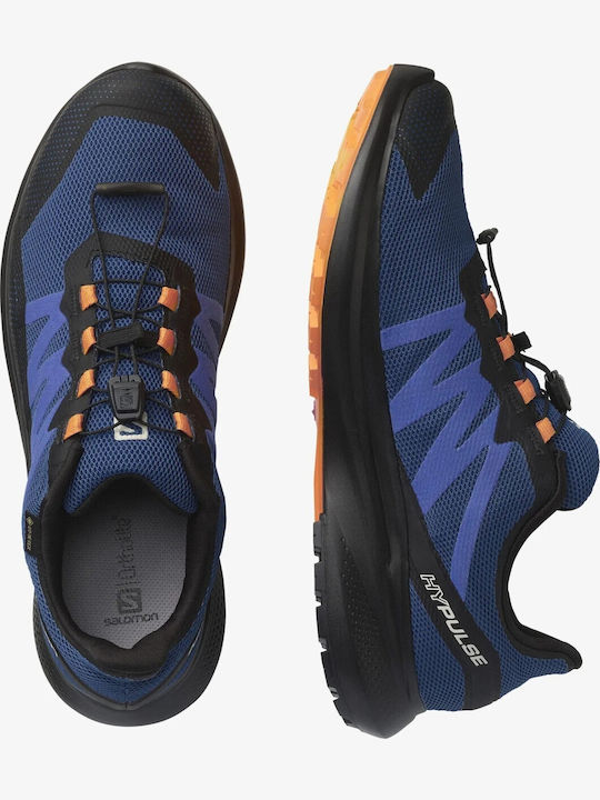 Salomon Hypulse GTX Men's Hiking Shoes Waterproof with Gore-Tex Membrane Blue