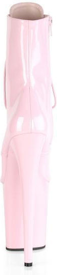 Pleaser USA Flamingo 1020 Boot Baby Pink