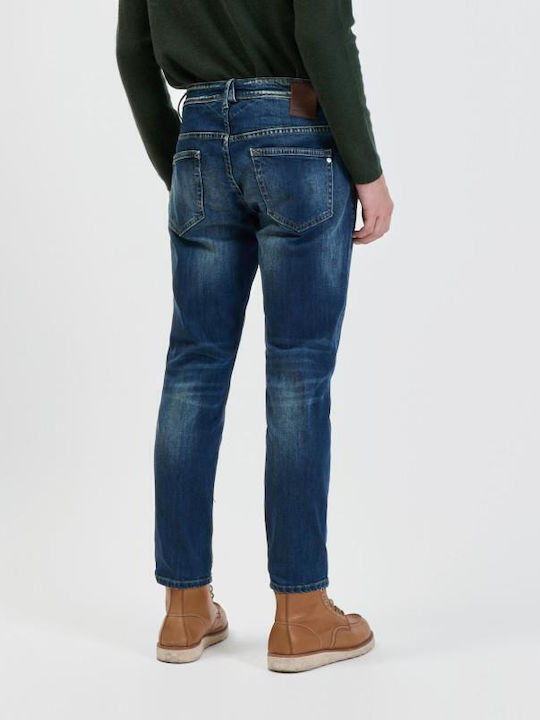 Gianni Lupo Herren Jeanshose in Skinny Fit Blau