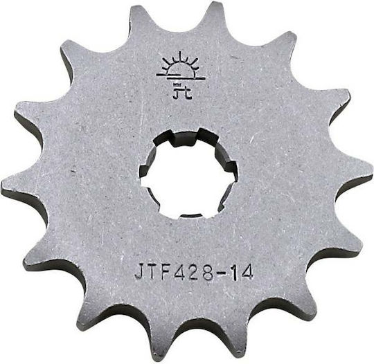 JT Sprockets Vorderes Ritzel 14 Zähne für Suzuki FD 110 Shogun