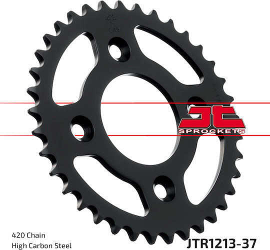 JT Sprockets Rear Sprocket 37 Teeth for Honda XR