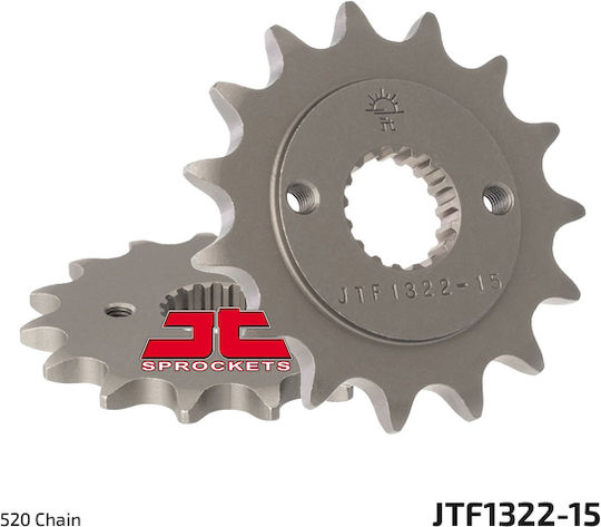 JT Sprockets Предно зъбно колело 15 Зъби за Honda XR
