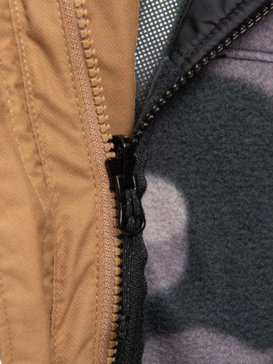 Bugaboo II 3 in 1 Men's Winter Jacket Waterproof and Windproof Beige