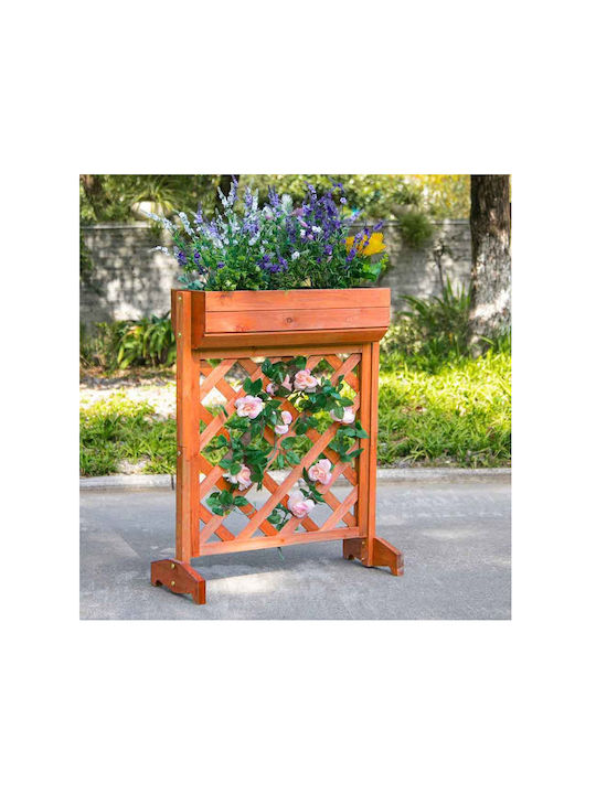 Timeless Tools Planter Box Wooden Orange 56x30.5x76cm.