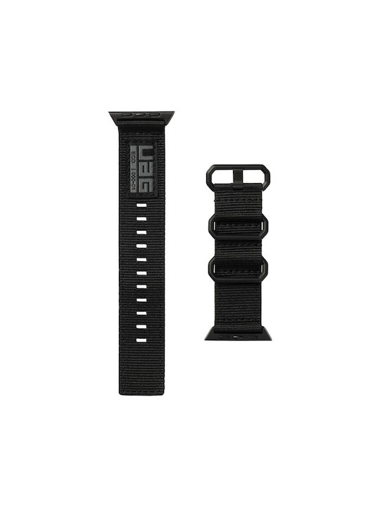 UAG Nato Eco Λουράκι Υφασμάτινο Graphite/Black (Apple Watch 42/44/45mm)