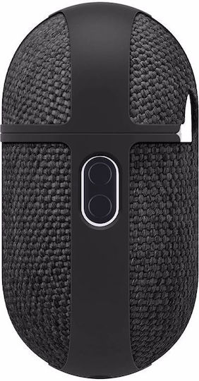 Spigen Urban Fit Case Silicone with Hook in Black color for Apple AirPods Pro 2