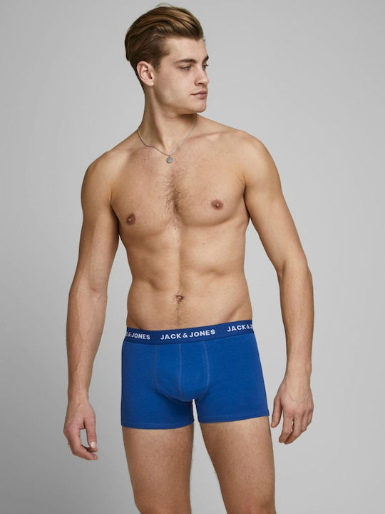 Men's Boxers Blue/Navy/Black/Grey 5Pack
