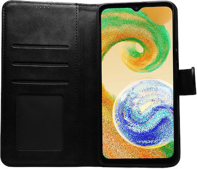 Vivid Synthetic Leather Wallet Black (Galaxy A04s)