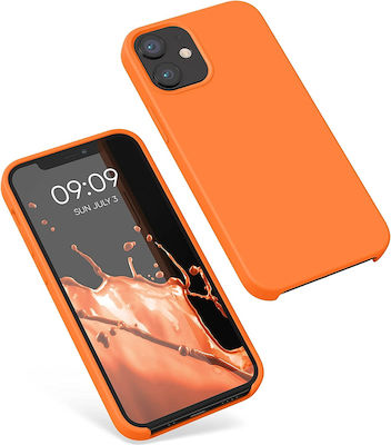 KWmobile Flexible Задна корица Силикон Cosmic Orange (iPhone 12 мини) 52640.150