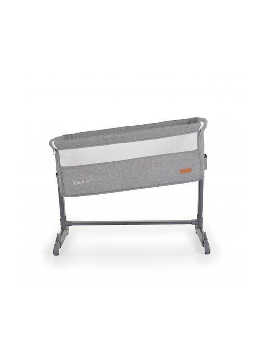Cangaroo Λίκνο Connect Us Grey με Στρώμα