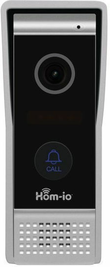 Hom-io Smart Kit Wireless Video Door Phone Set Wi-Fi Compatible with Alexa and Google Home