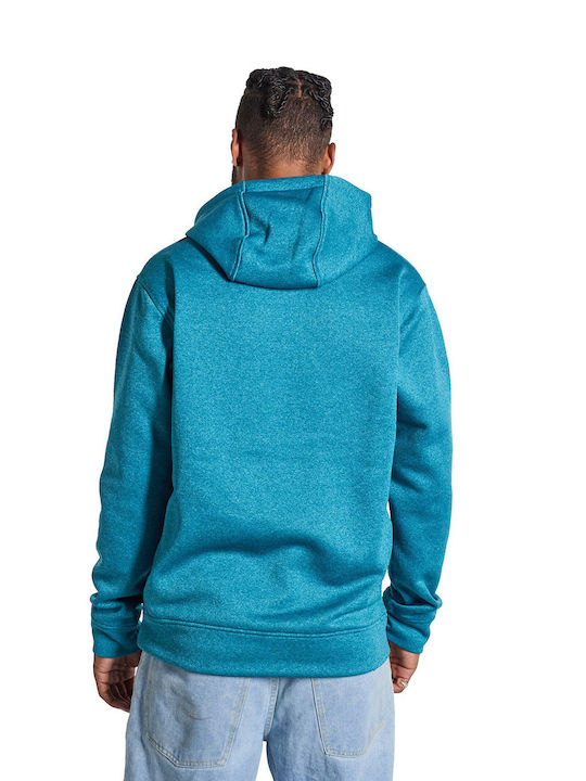 Burton Men's Sweatshirt with Hood and Pockets Lyons Blue Heather