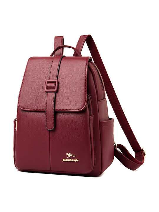 Women's Bag Backpack Burgundy