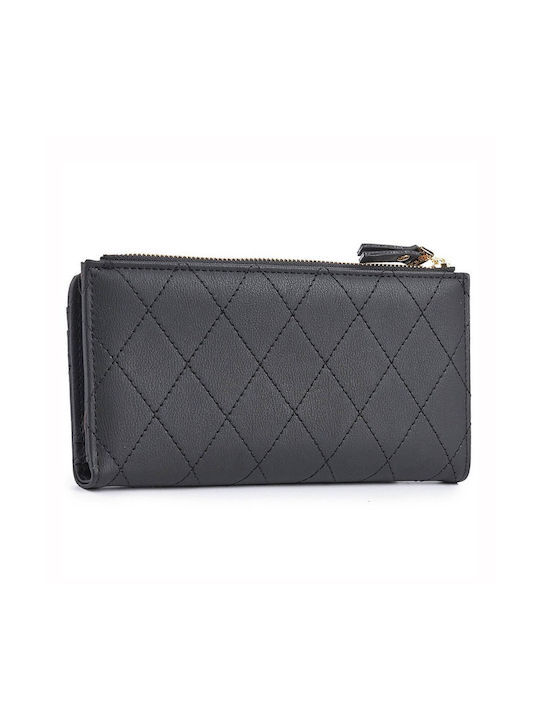 Verde Large Women's Wallet Black