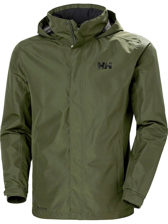 Winter Jacket Waterproof Khaki