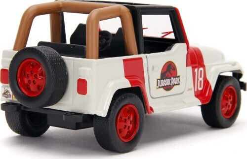 Jada Toys Jurassic World Jurassic Park Wrangler Αυτοκινητάκι 1:32 για 8+ Ετών