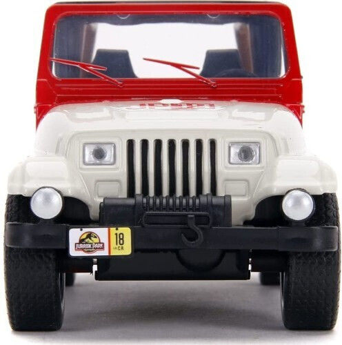 Jada Toys Jurassic World Jurassic Park Wrangler Αυτοκινητάκι 1:32 για 8+ Ετών