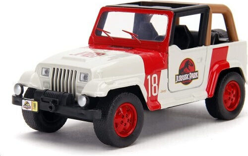 Jada Toys Jurassic World Jurassic Park Wrangler Αυτοκινητάκι 1:32 για 8+ Ετών