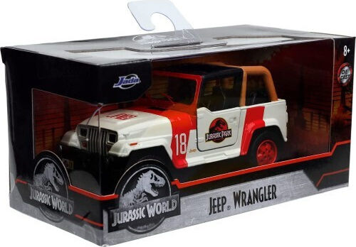 Jada Toys Jurassic World Jurassic Park Wrangler Αυτοκινητάκι 1:32 για 8+ Ετών