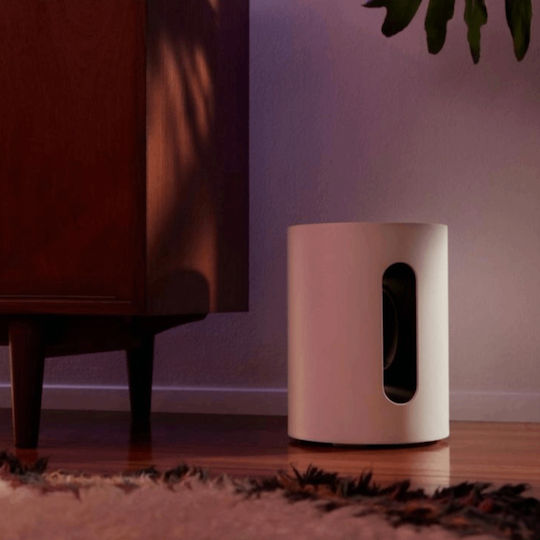 Sonos Sub Mini Wireless Active Subwoofer with Speaker 6" White