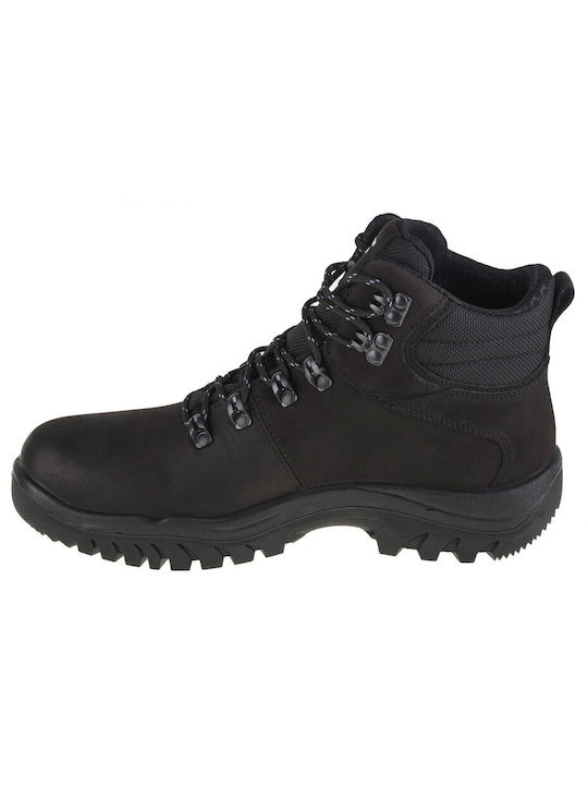 4F Trek Herren Wanderstiefel Schwarz