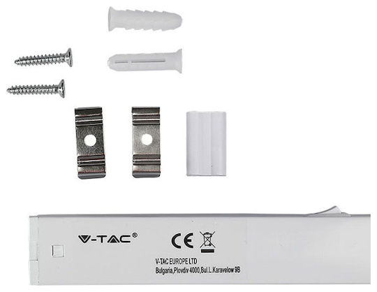 V-TAC Under-Cabinet LED Light 7W Warm White with Switch L55.1xD2.7xH3cm