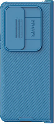 Nillkin Camshield Umschlag Rückseite Silikon Blau (Galaxy Z Fold4)