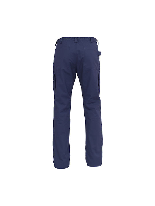 SIGGI AMSTERDAM RIPSTOP TROUSERS BLUE