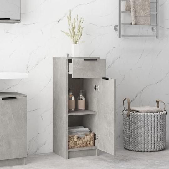 vidaXL Bathroom Cabinet L32xW34xH90cm Gray
