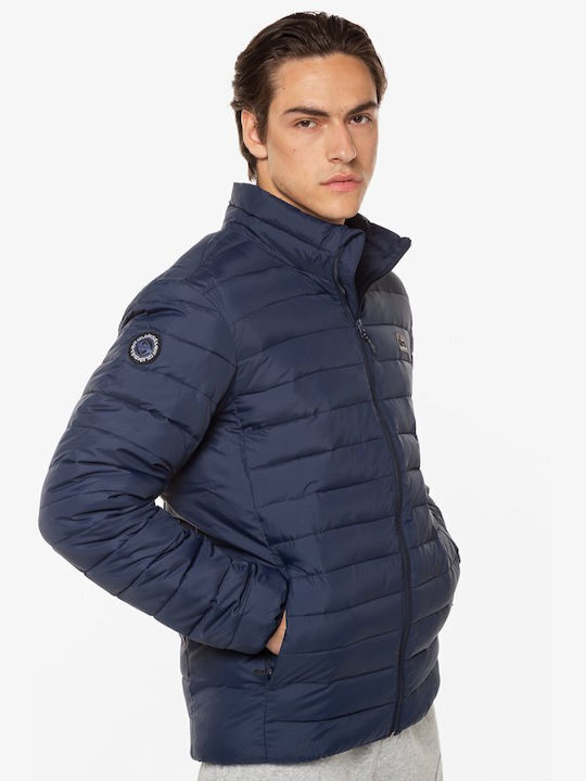 Quiksilver Scaly Jacket Puffer Navy Blue